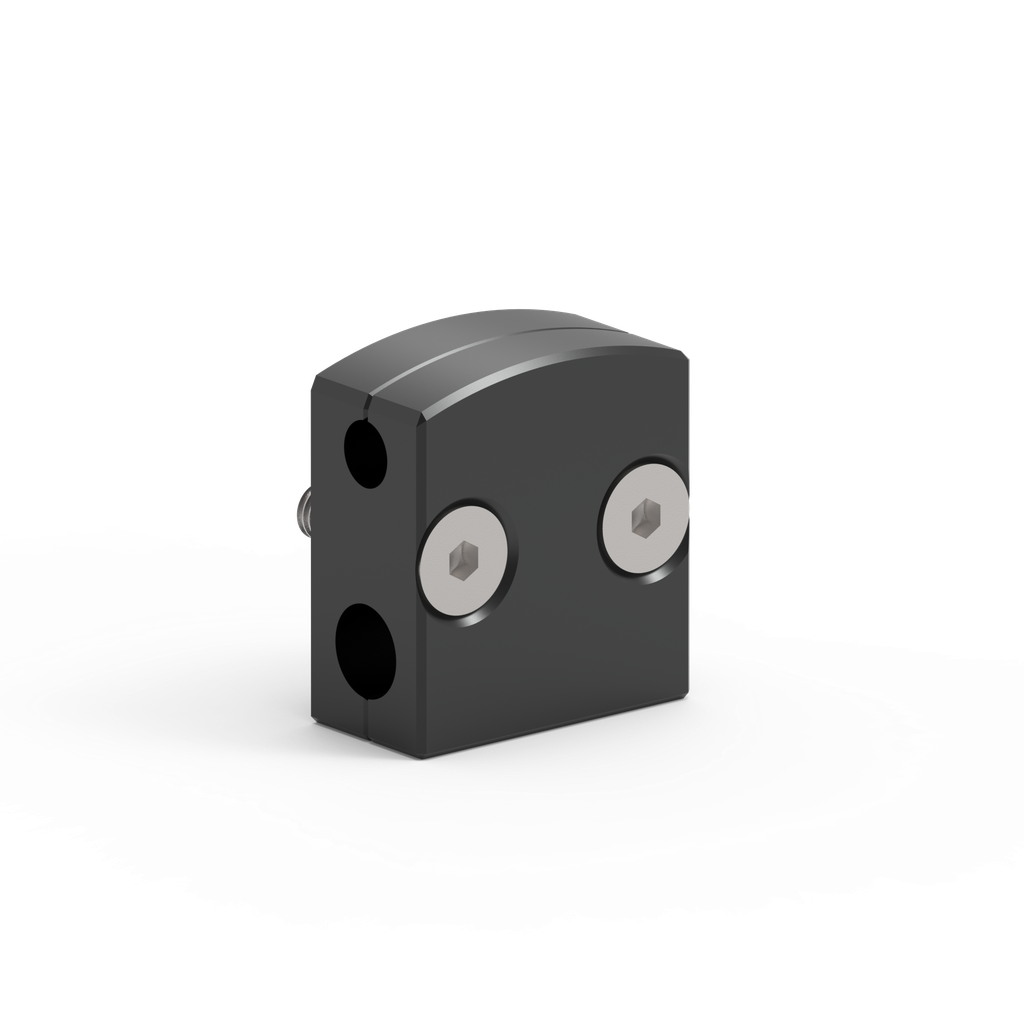 Cable holder for the sensor cable and a 5mm auxiliary cable