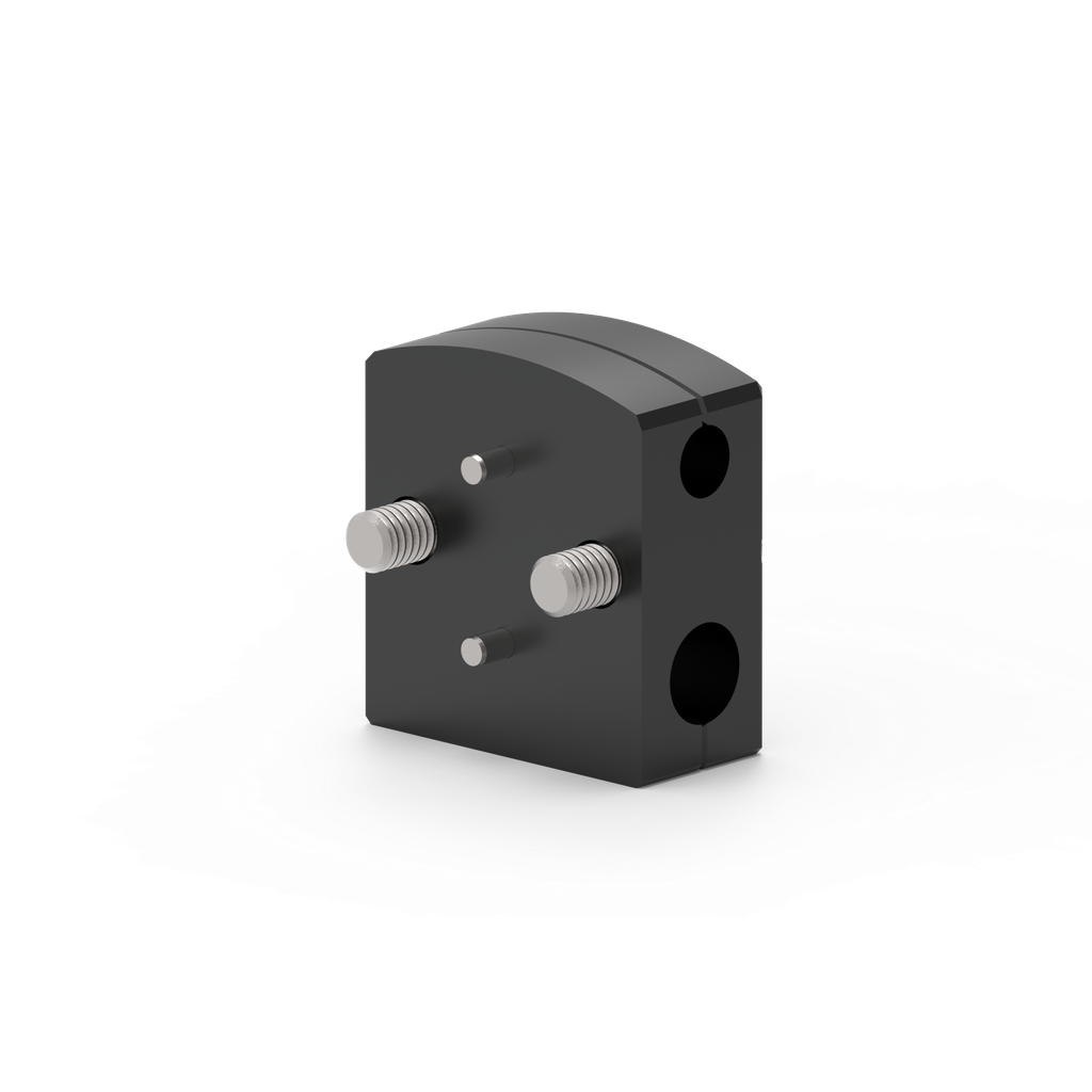 Cable holder for the sensor cable and a 5mm auxiliary cable