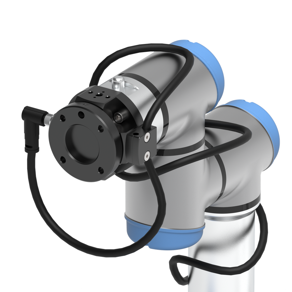 Cable holder for the sensor cable and a 5mm auxiliary cable