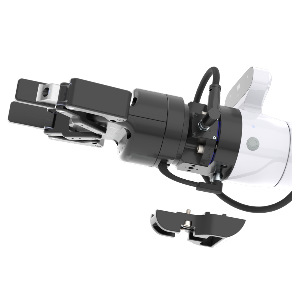 Kinova GEN3 adapter Robotiq connection bumper