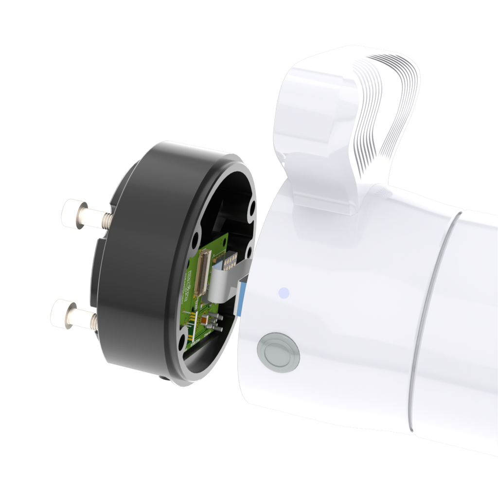 Kinova Gen3 ISO 9409-1-50-4-M6 adapter exploded view
