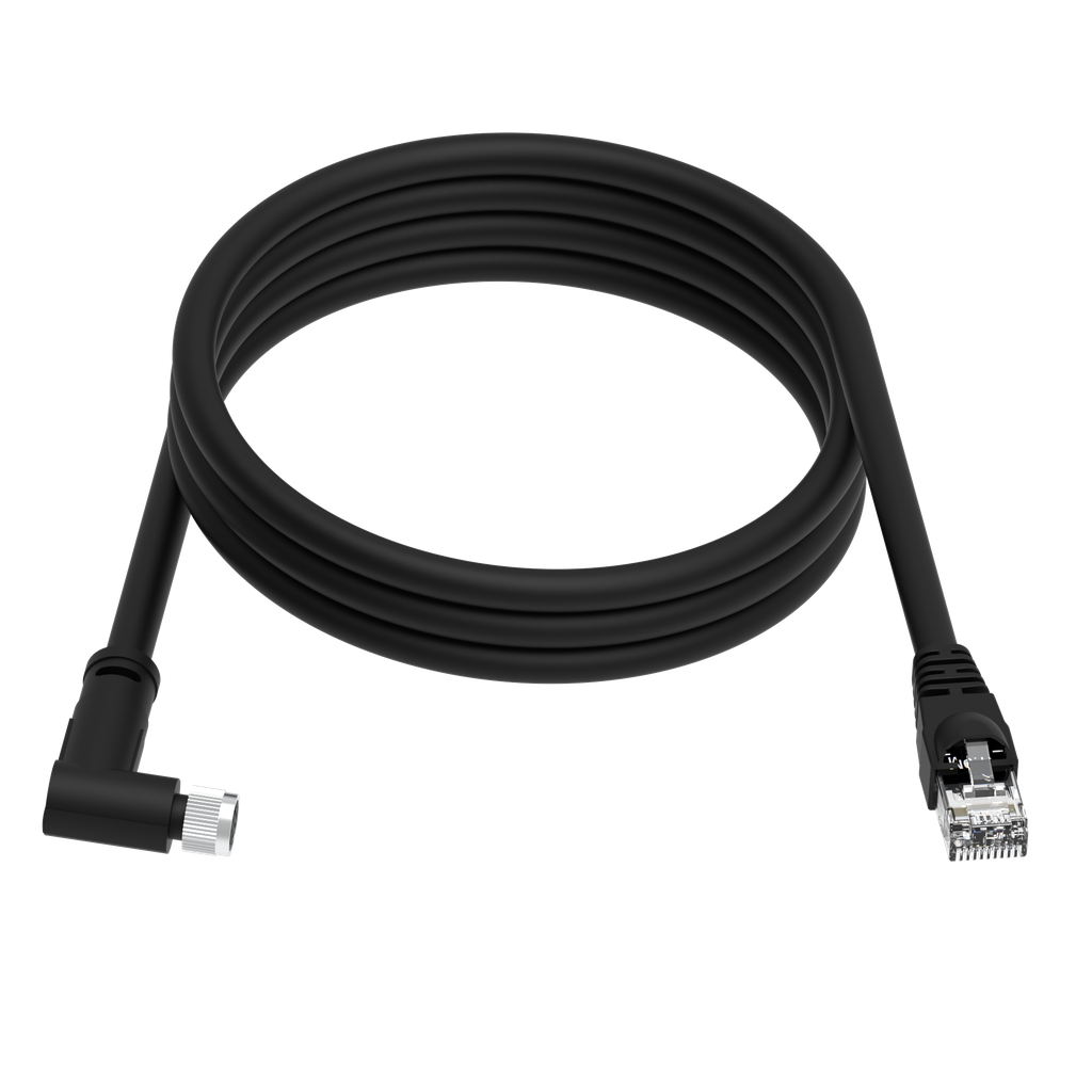 [ACC-RJ45-M8-3M-ANGLE] Angled 3.0m Sensor cable