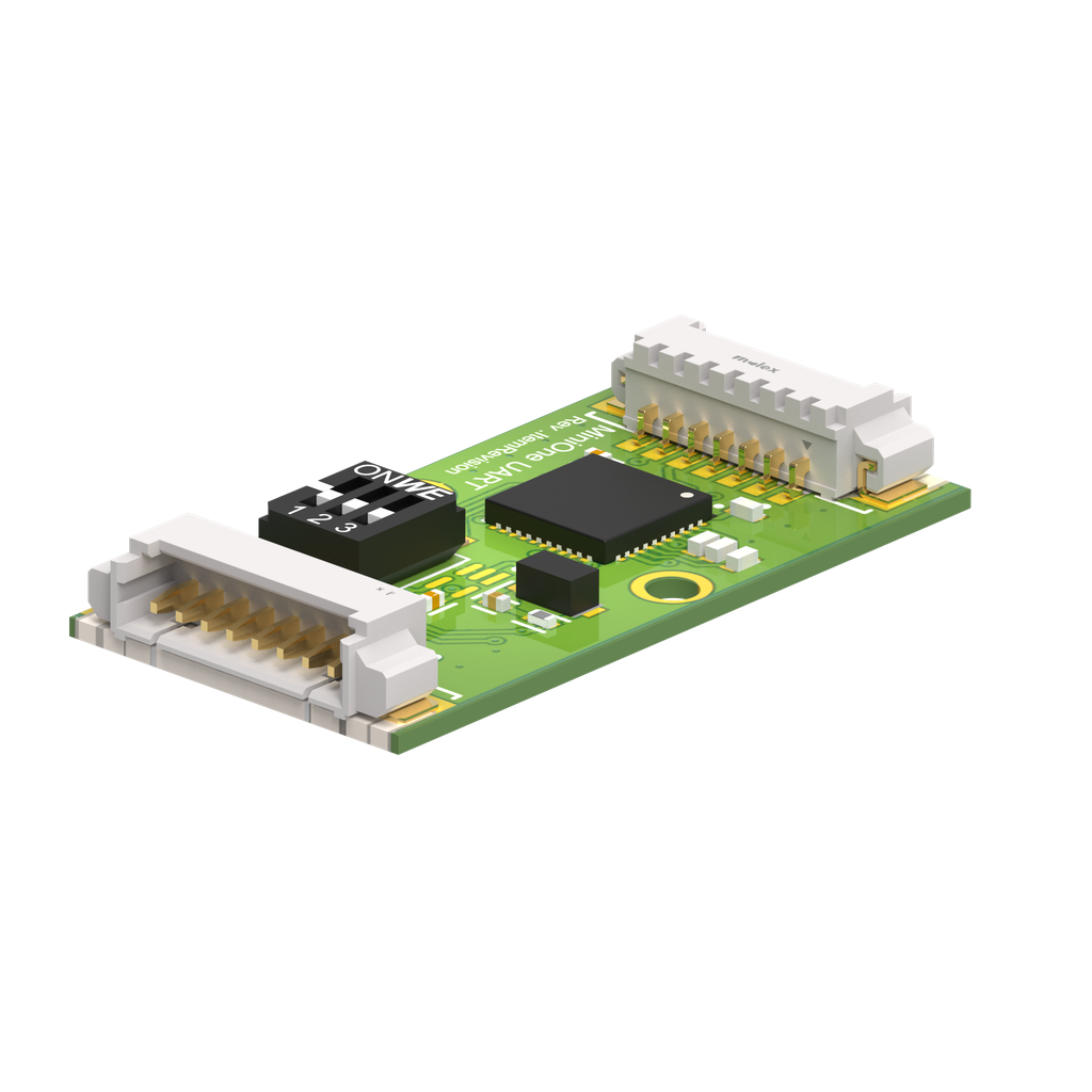 [ACC-MOL-SER-BD] Serial RS 232/422/485/TTL Adapter for MiniONE Gen A USB/UART